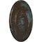 Ekena Millwork Wigan Ceiling Medallion, Hand-Painted Bronze Blue Patina, 29 3/4"OD x 1 1/2"P CM29WGBBS - alternate 3